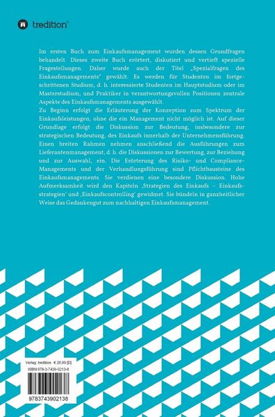 Produktbild: Spezialfragen des Einkaufsmanagements