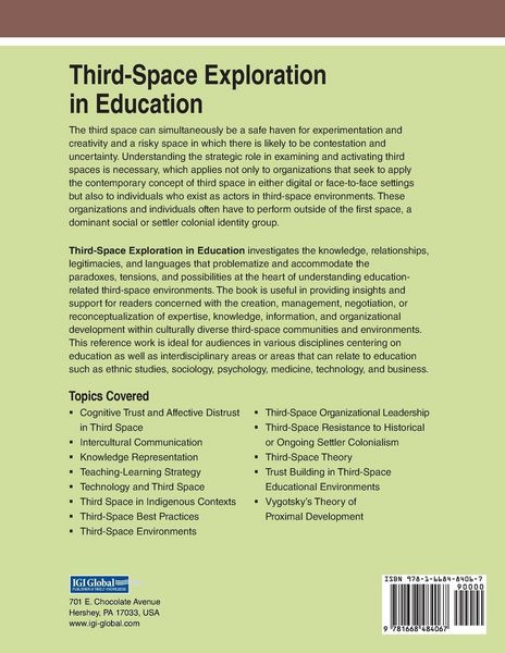 Produktbild: Third-Space Exploration in Education