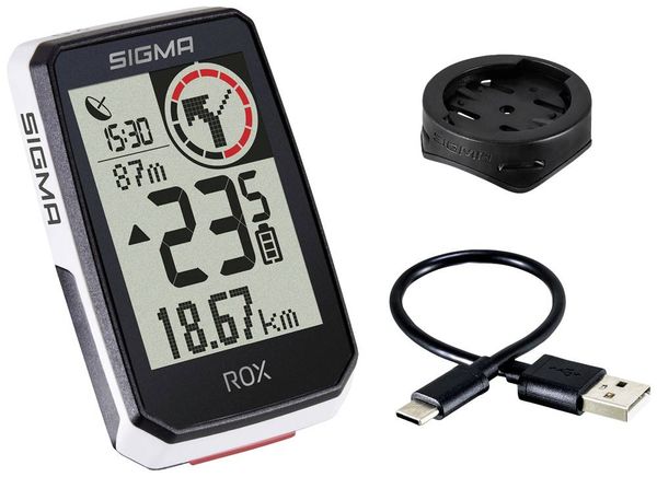 Sigma ROX 2.0 Fahrrad-Navi Fahrrad GPS, GLONASS, spritzwassergeschützt