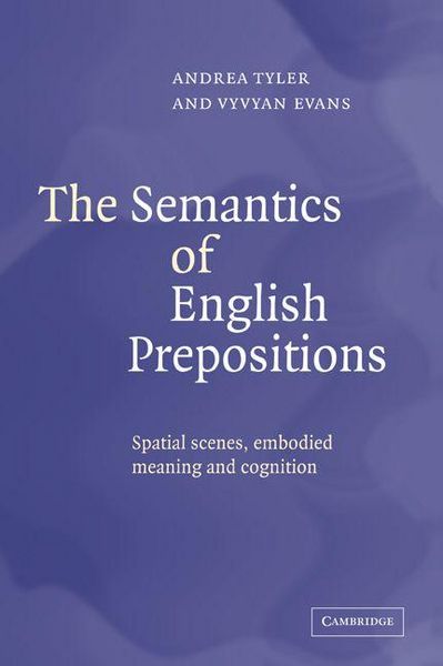 Produktbild: The Semantics of English Prepositions