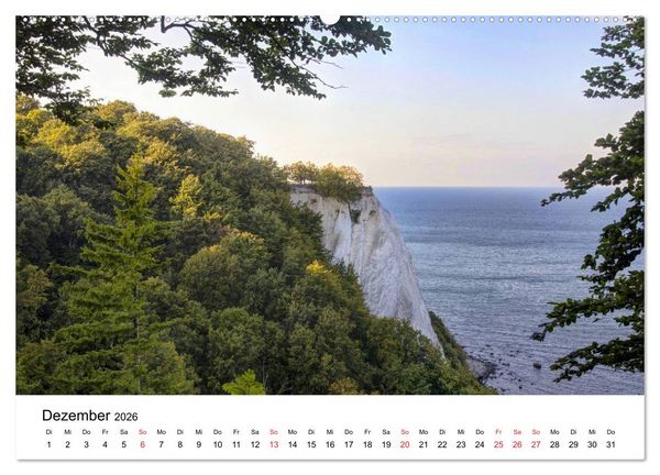 Produktbild: Der Hochuferweg im Jasmund Nationalpark (Wandkalender 2026 DIN A2 quer), CALVENDO Monatskalender