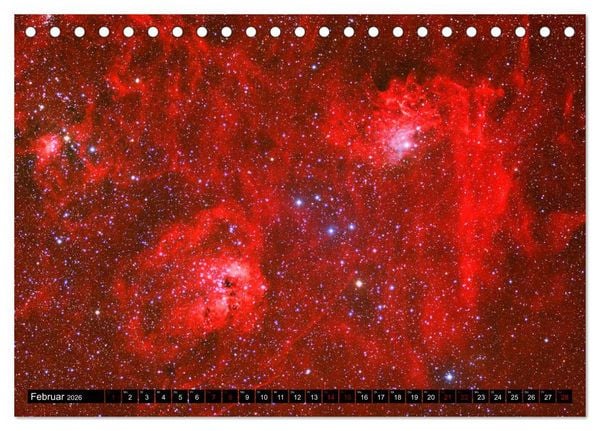 Produktbild: Nachthimmel (Tischkalender 2026 DIN A5 quer), CALVENDO Monatskalender