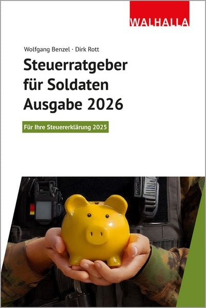 Produktbild: Steuerratgeber f&uuml;r Soldaten - Ausgabe 2026