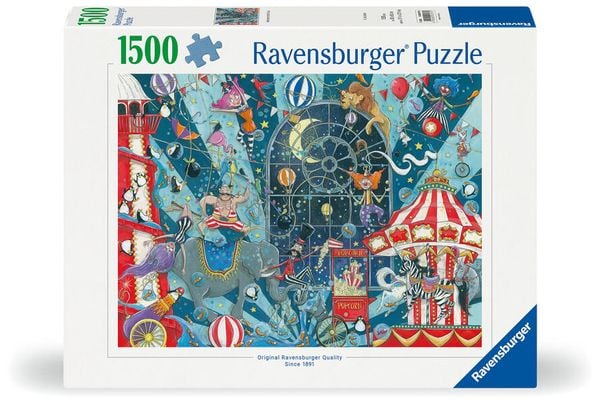 Produktbild: Erwachsenenpuzzle 1500 Teile - Willkommen beim Zirkus