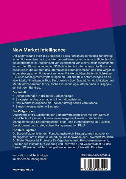 Produktbild: New Market Intelligence