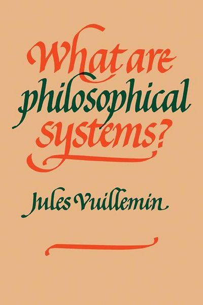 Produktbild: What Are Philosophical Systems?