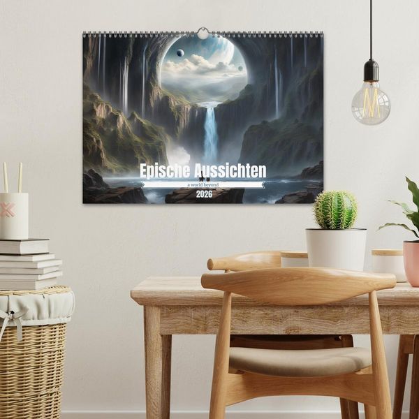 Produktbild: Epische Aussichten (Wandkalender 2026 DIN A3 quer), CALVENDO Monatskalender