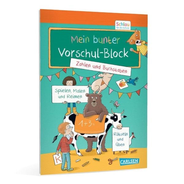 Produktbild: Schlau für die Schule: Mein bunter Vorschul-Block