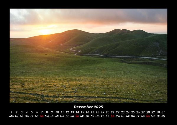 Produktbild: Landschaftskalender 2025 Fotokalender DIN A3