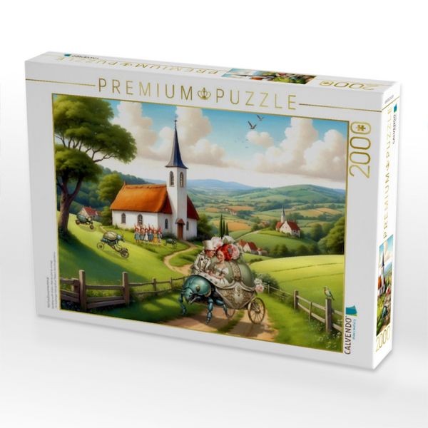 Produktbild: CALVENDO Puzzle Hochzeitswonnemonat | 2000 Teile Lege-Gr&ouml;&szlig;e 90x67cm Foto-Puzzle f&uuml;r gl&uuml;ckliche Stunden