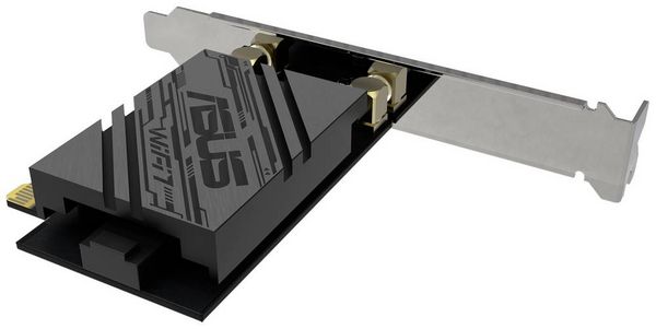 Produktbild: Asus PCE-BE92BT WLAN Adapter PCIe 5764MBit/s