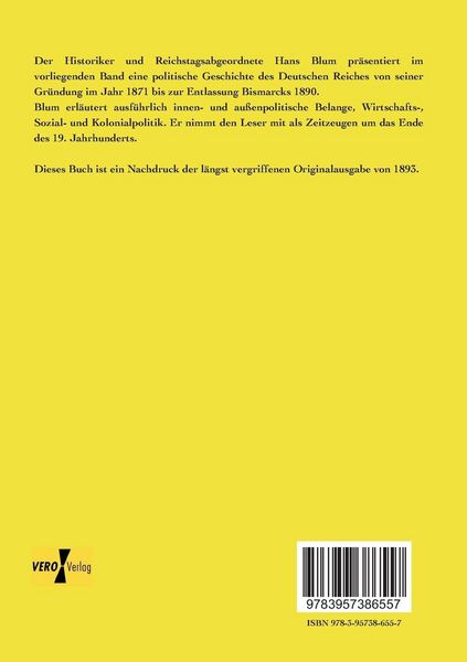 Produktbild: Das Deutsche Reich zur Zeit Bismarcks