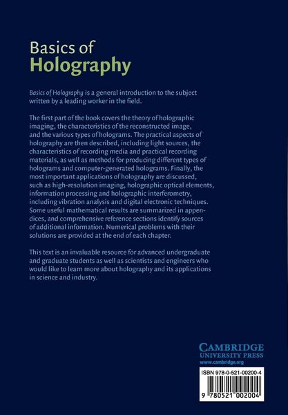 Produktbild: Basics of Holography
