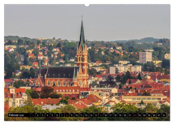 Produktbild: Graz - Metropole der Steiermark (Wandkalender 2026 DIN A2 quer), CALVENDO Monatskalender