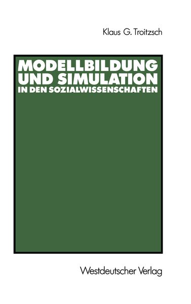 Produktbild: Modellbildung und Simulation in den Sozialwissenschaften