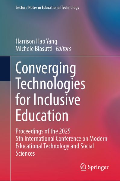 Produktbild: Converging Technologies for Inclusive Education