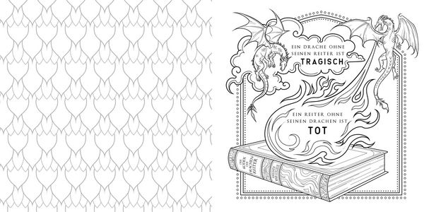Produktbild: Fourth Wing: Das offizielle Mal- und Stickerbuch