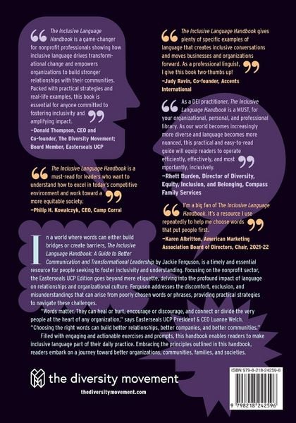 Produktbild: The Inclusive Language Handbook