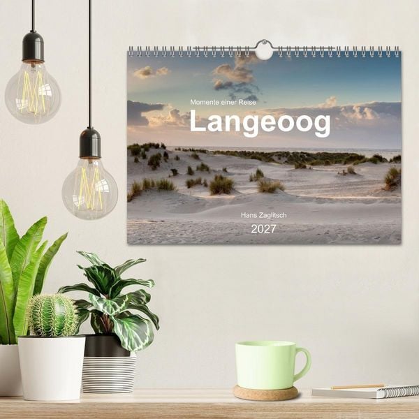 Produktbild: Langeoog - Momente einer Reise (Wandkalender 2027 DIN A4 quer), CALVENDO Monatskalender