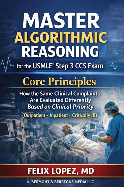 Produktbild: Master Algorithmic Reasoning for the USMLE&reg; Step 3 CCS Exam Core Principles (Outpatient &middot; Inpatient - Critically Ill)