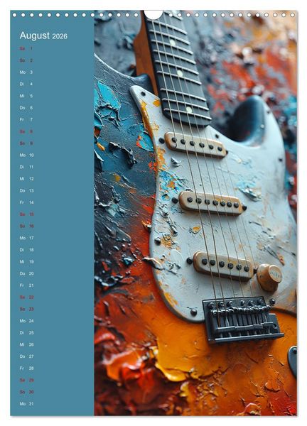Produktbild: Strings & Dreams: Ein Jahr musikalischer Inspiration (Wandkalender 2026 DIN A3 hoch), CALVENDO Monatskalender
