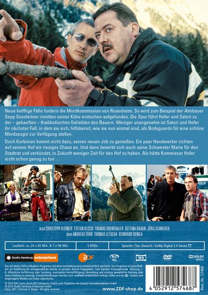 Produktbild: Die Rosenheim Cops - Staffel 4 [5 DVDs]