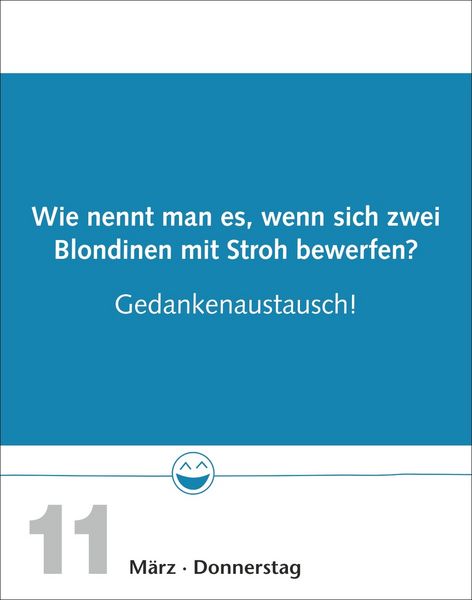 Produktbild: Beste Witze Tagesabrei&szlig;kalender 2027
