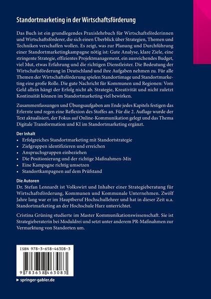 Produktbild: Standortmarketing in der Wirtschaftsf&ouml;rderung