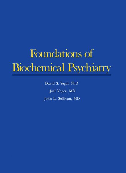 Produktbild: Foundations of Biochemical Psychiatry