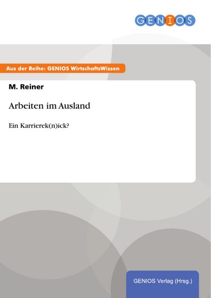 Produktbild: Arbeiten im Ausland