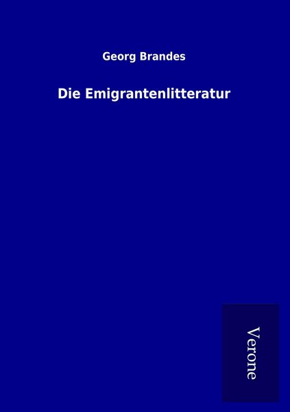 Produktbild: Die Emigrantenlitteratur