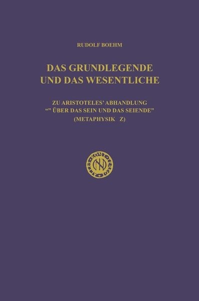 Produktbild: Das Grundlegende und das Wesentliche