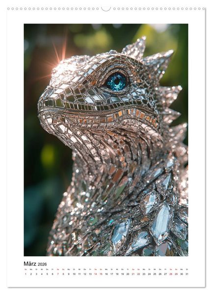 Produktbild: Wildnis Royale (Wandkalender 2026 DIN A2 hoch), CALVENDO Monatskalender