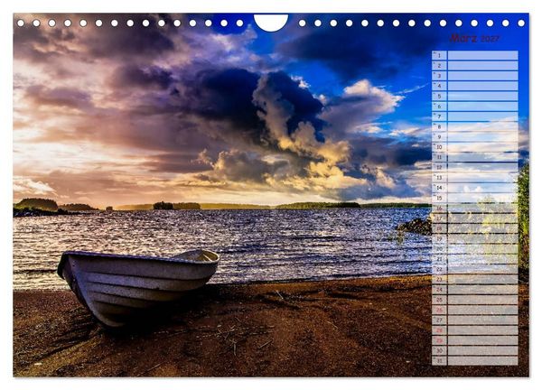 Produktbild: Finnlands raue Sch&ouml;nheit (Wandkalender 2027 DIN A4 quer), CALVENDO Monatskalender