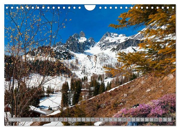 Produktbild: Die Bischofsm&uuml;tze im sch&ouml;nen Salzburger Land (Wandkalender 2026 DIN A4 quer), CALVENDO Monatskalender
