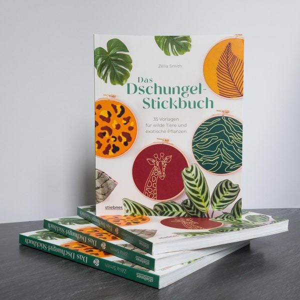 Produktbild: Das Dschungel-Stickbuch