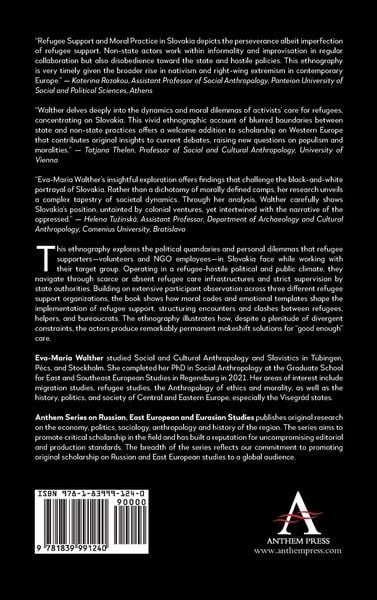 Produktbild: Refugee Support and Moral Practice in Slovakia