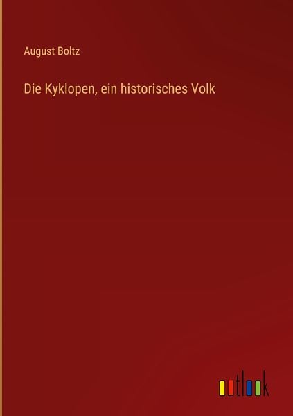 Produktbild: Die Kyklopen, ein historisches Volk