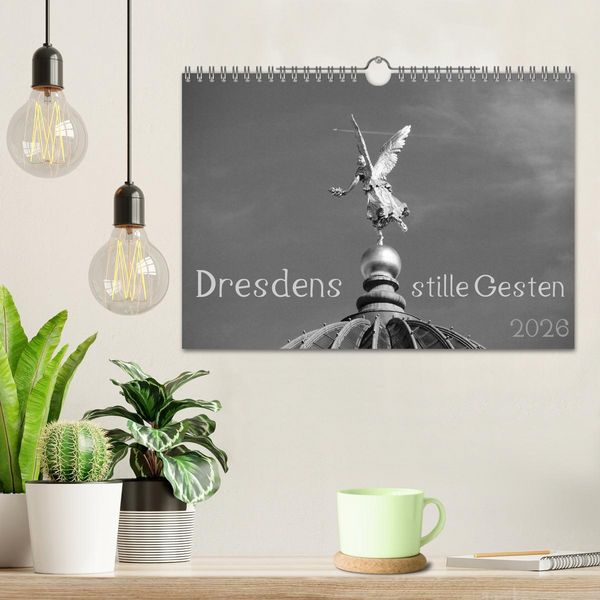 Produktbild: Dresdens stille Gesten (Wandkalender 2026 DIN A4 quer), CALVENDO Monatskalender