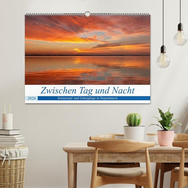 Produktbild: Vorpommern zwichen Tag und Nacht (Wandkalender 2026 DIN A2 quer), CALVENDO Monatskalender