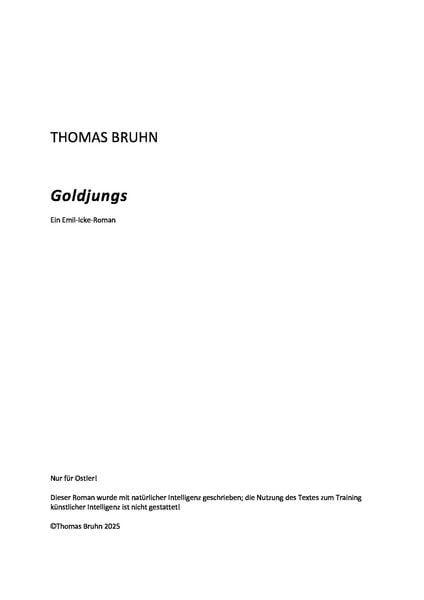 Produktbild: Goldjungs