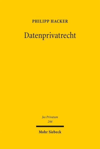 Produktbild: Datenprivatrecht