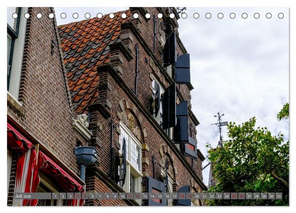 Produktbild: Ein Blick auf Alkmaar (Tischkalender 2026 DIN A5 quer), CALVENDO Monatskalender
