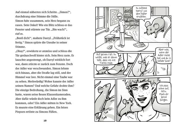 Produktbild: Animox als Comic-Roman 1. Das Heulen der W&ouml;lfe