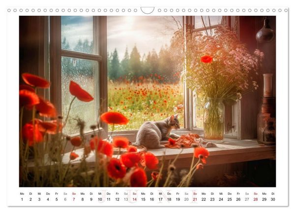 Produktbild: Fenstertr&auml;ume (Wandkalender 2026 DIN A3 quer), CALVENDO Monatskalender