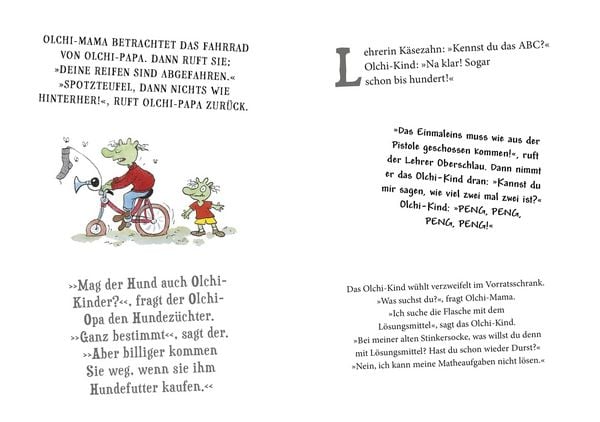 Produktbild: Die Olchis. 101 Sch&uuml;lerwitze f&uuml;r Stinkerlinge