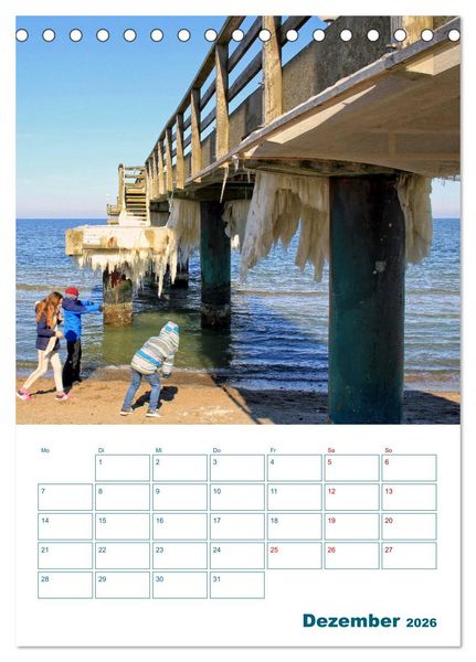 Produktbild: Ostseebad Rerik - Terminplaner (Tischkalender 2026 DIN A5 hoch), CALVENDO Monatskalender