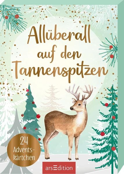 Allüberall auf den Tannenspitzen, Gebundene Ausgabe von , arsedition, 9783845861968
