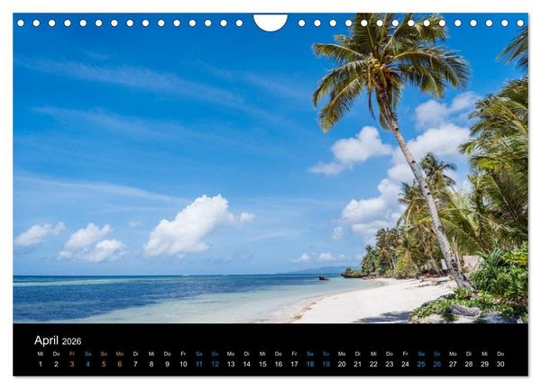 Produktbild: Philippinen Foto Wandkalender 2026 (Wandkalender 2026 DIN A4 quer), CALVENDO Monatskalender