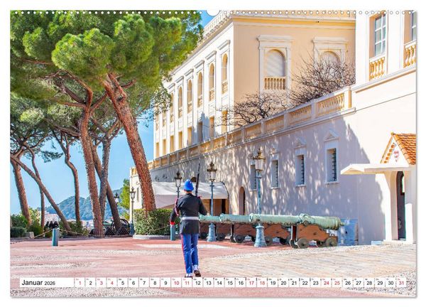 Produktbild: Monaco - Reiseziel am Mittelmeer (Wandkalender 2026 DIN A2 quer), CALVENDO Monatskalender